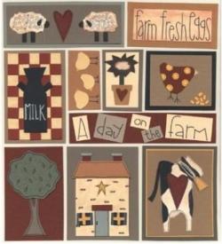 AMM Herbanella Page Accents - A Day on the Farm