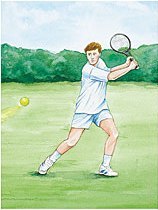 Dcoupage - Tennis