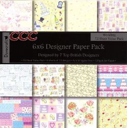 Dovecraft 6x6 paper Pack - Wedding