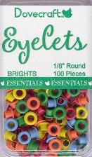 Dovecraft Eyelets - Brights