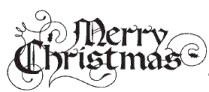 Stamps - Merry Christmas (SS-245)