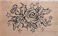Stamps - Rose Spray (F3045)