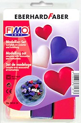 Fimo Soft Starter Set "Deco Hearts" 