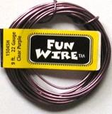 Fun Wire - Clear Purple