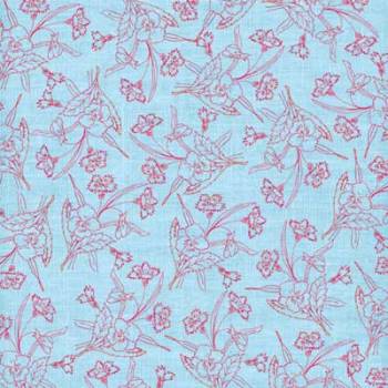 GCD Homespun Chic Paper -  Blue Redwork (463)