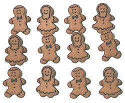 Dress It Up - Gingerbread People