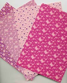 Glitter Card - Butterflies & Flowers (Pack of 8)