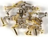 HOTP Gold & Silver Mini Brads