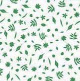 Background Paper - Leaves Green on White 