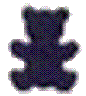 1" Punch - Teddy Bear