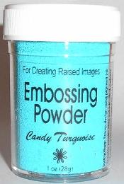 Mega Pot Embossing Powder - Candy Turquoise