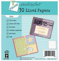 HOTP sarabinder Square Lined Papers