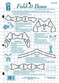 Hot Off The Press Templates - Fold-it Bows