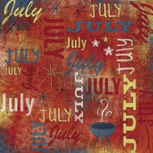 Karen Foster Doodle Month Paper - July