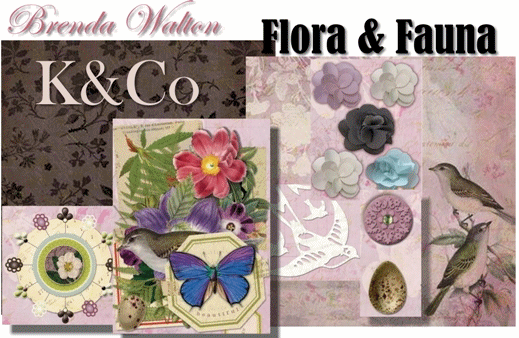 Brenda Walton K & Comapny Flora & Fauna Collection