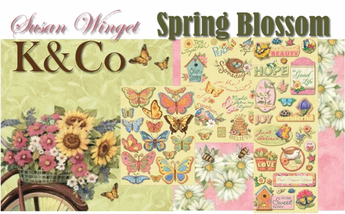 K & Company Susan Winget Spring Blossom Collection