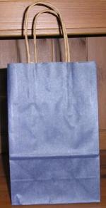 Kraft Bag - Small  8.25" - Navy