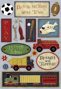 Karen Foster Stickers - Little Boy
