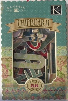 K&Co Margo Chipboard Alphabet Box (566057)