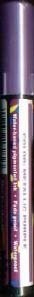 Marvy Metallic Marker - Purple