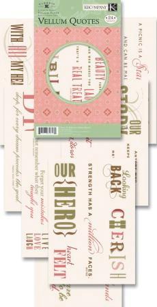 K&Co CK McKenna Vellum Quotes