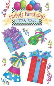 Me & My Big Ideas  - Happy Birthday Stickers