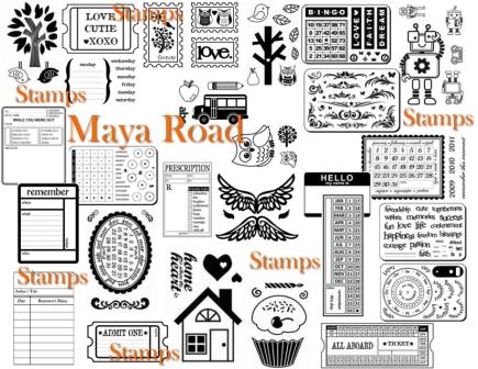 Maya Road Stamp Collection