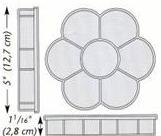 Novelty Compartment Boxes - Flower