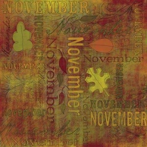 Karen Foster Doodle Month Paper - November