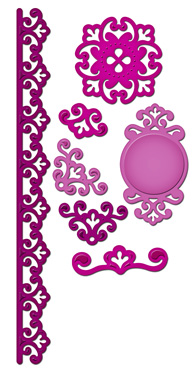 Spellbinders Mega Dies - Parisian Accents