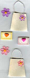 3D Decorative Stickers - Butterflies & Flowers (3045)
