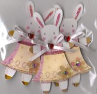 Handmade Everyday S/D - Girl Bunnies