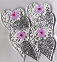 Handmade Everyday S/D - Silver Hearts
