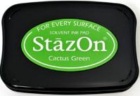 StazOn Ink Pads - Cactus Green