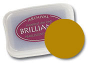 Brilliance Ink Pads - Pearlescent Olive