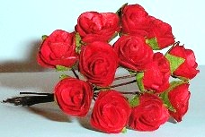 Flowers - Small Rose Red