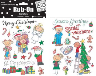 MamBi Rub-Ons - Christmas with Sayings