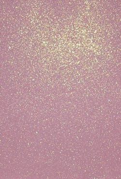 A4 Glitter Card - Rose