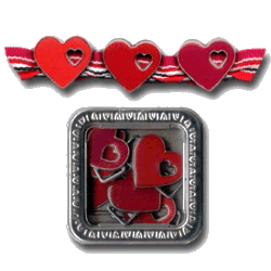 Maya Road City Ribbon Slides - San Francisco Heart