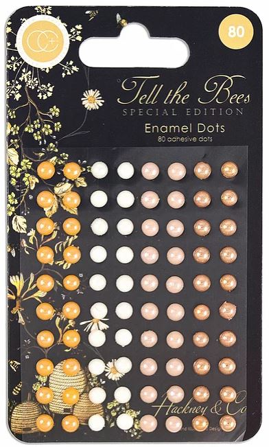 Craft Consortium Tell the Bees - Special Edition - Adhesive Enamel Dots