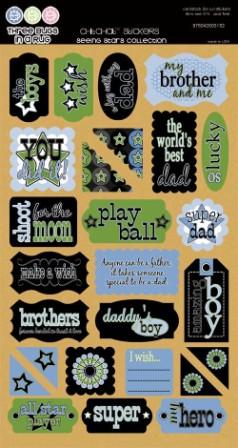 3 Bugs in a Rug Seeing Stars - Stickers
