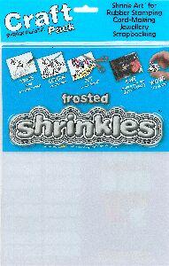 Shrink Plastic - Frosted (Six Sheets)  