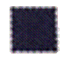 1" Punch - Scallop Square