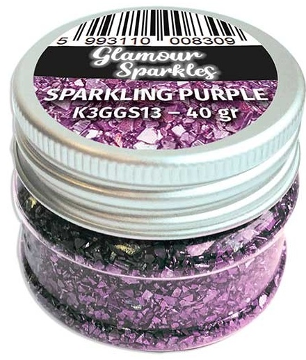 Stamperia Glamour Sparkles - Sparkling Purple (40gr) (K3GGS13)