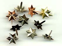 Star Brads - Assorted Metal Colours