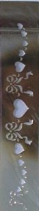 Budget Border Stencil - Hearts & Bows