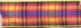 Tartan Ribbon - Yellow/Multi
