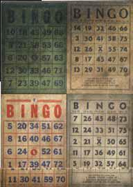 Tim Holtz District Market Matchbook Notepads BINGO