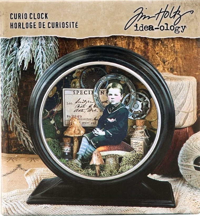 Idea-ology Tim Holtz Curio Clock (TH94216)
