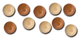 Queen & Co Ultra Mini Brads - Browns